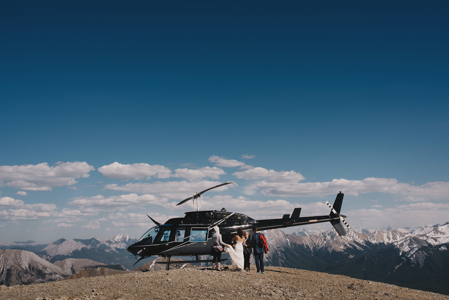 jasper photographer, elopement, rockies heli, helicopter, wedding, mountaintop, explore, seek adventure, Nikon, D750, @ Gabe McClintock Photography | www.gabemcclintock.com