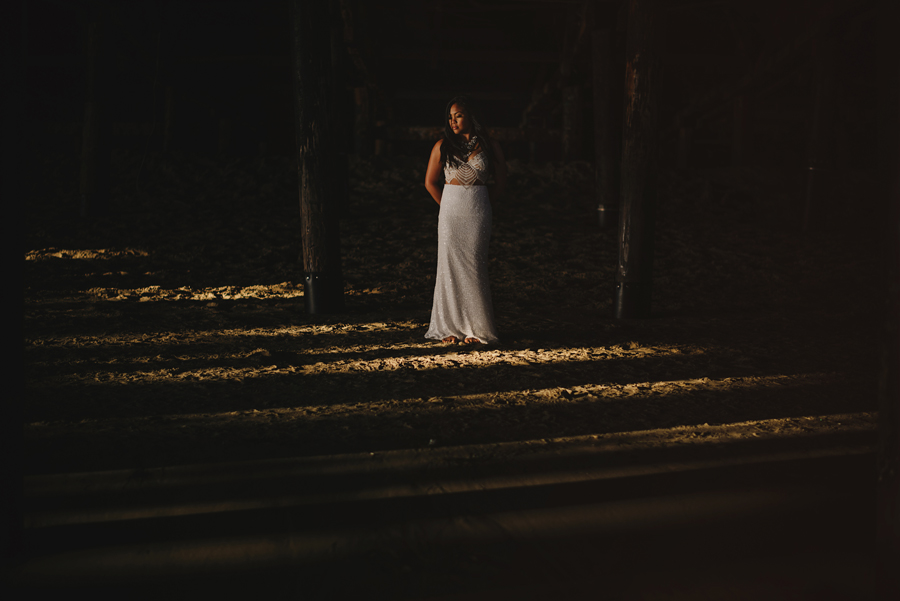 santa monica photographer, santa monica pier, los angeles, california, wedding, beach, sunset, chasing light, nikon d750, vsco, © Gabe Mcclintock Photography | www.gabemcclintock.com