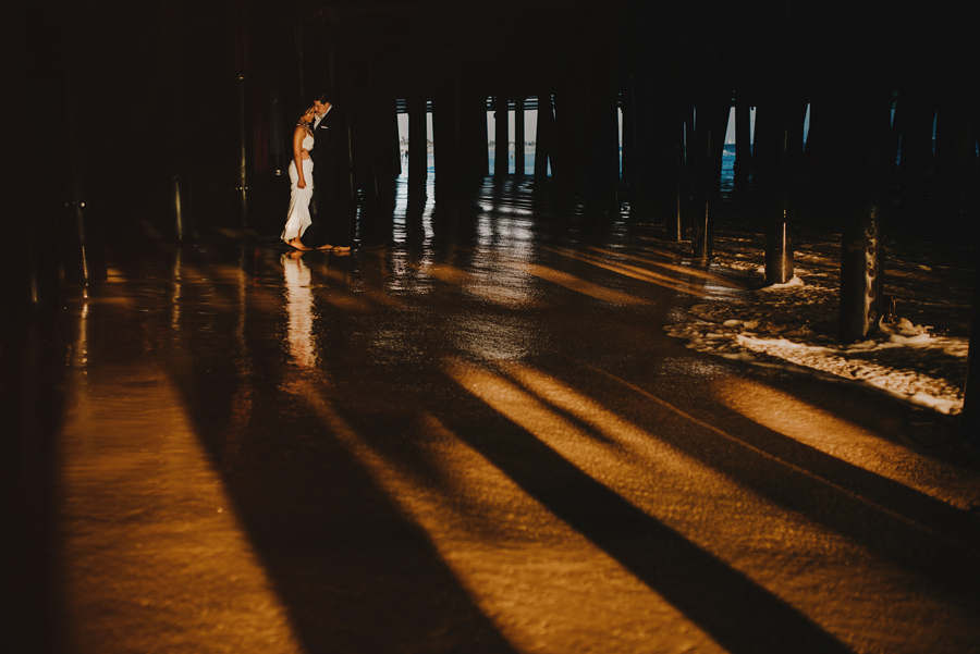 santa monica photographer, santa monica pier, los angeles, california, wedding, beach, sunset, chasing light, nikon d750, vsco, © Gabe Mcclintock Photography | www.gabemcclintock.com