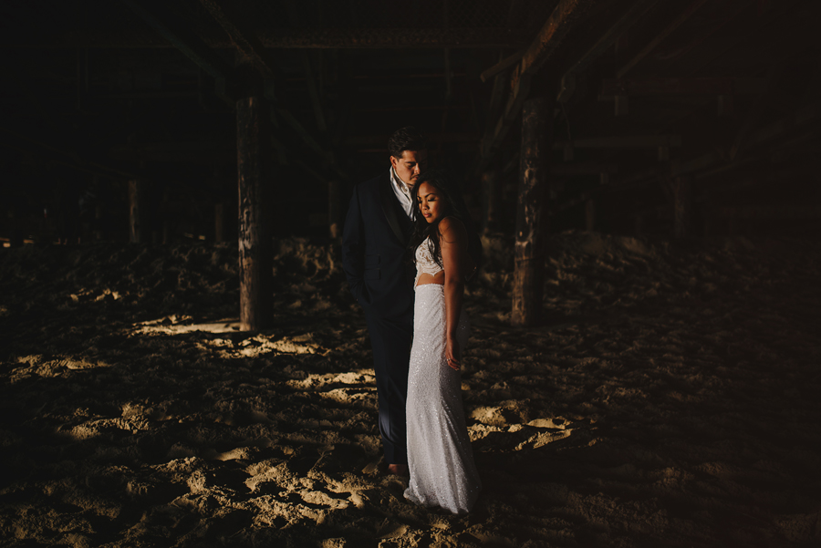 santa monica photographer, santa monica pier, los angeles, california, wedding, beach, sunset, chasing light, nikon d750, vsco, © Gabe Mcclintock Photography | www.gabemcclintock.com