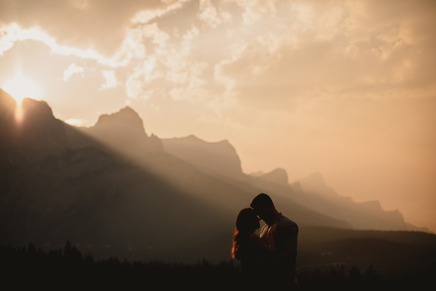 canmore photographer, banff photographer, banff wedding photographer, canmore wedding photographer, mountain weddings, explore Alberta, connection, sunset, chasing light, © Gabe Mcclintock Photography | www.gabemcclintock.com