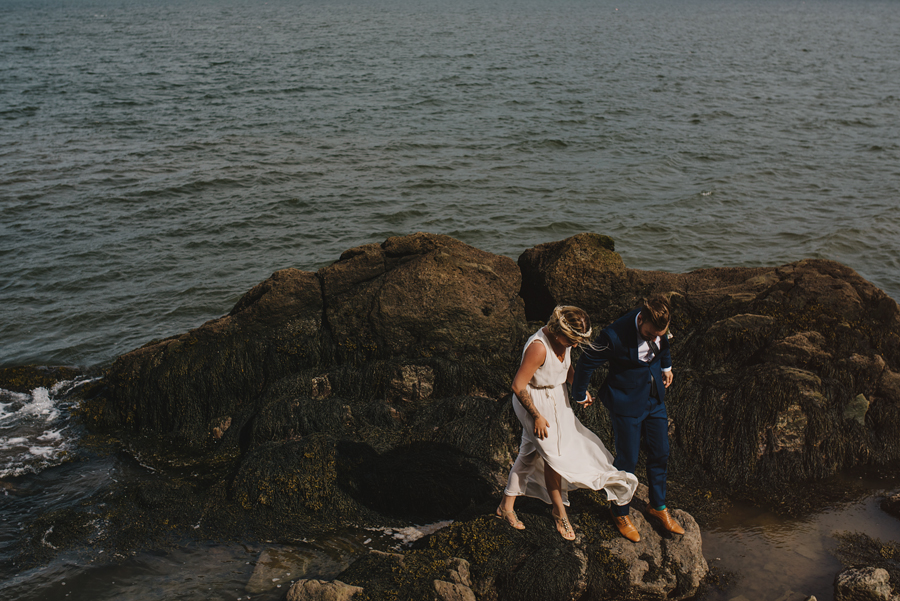 New brunswick photographer, hopewell rocks, bay of fundy, east coast, elopement, beach, sunset, chasing light, nikon d750, vsco, © Gabe Mcclintock Photography | www.gabemcclintock.com