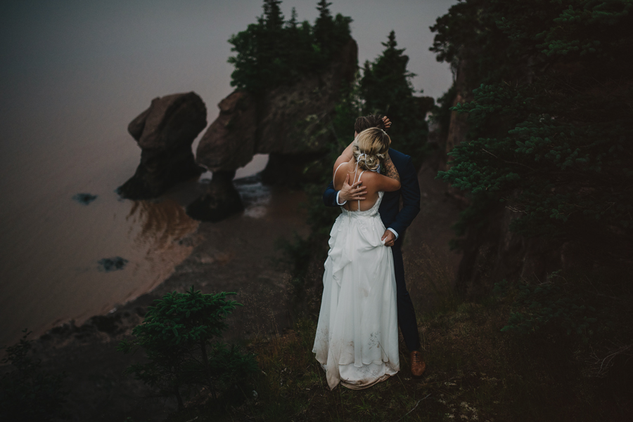 New brunswick photographer, hopewell rocks, bay of fundy, east coast, elopement, beach, sunset, chasing light, nikon d750, vsco, © Gabe Mcclintock Photography | www.gabemcclintock.com