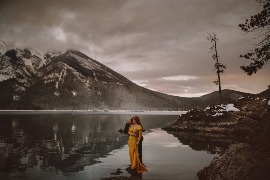 banff wedding photographer, banff photographer, banff wedding photography, canmore wedding photographer, mountain weddings, mountain photography, explore Alberta, connection, sunset, chasing light, © Gabe Mcclintock Photography | www.gabemcclintock.com