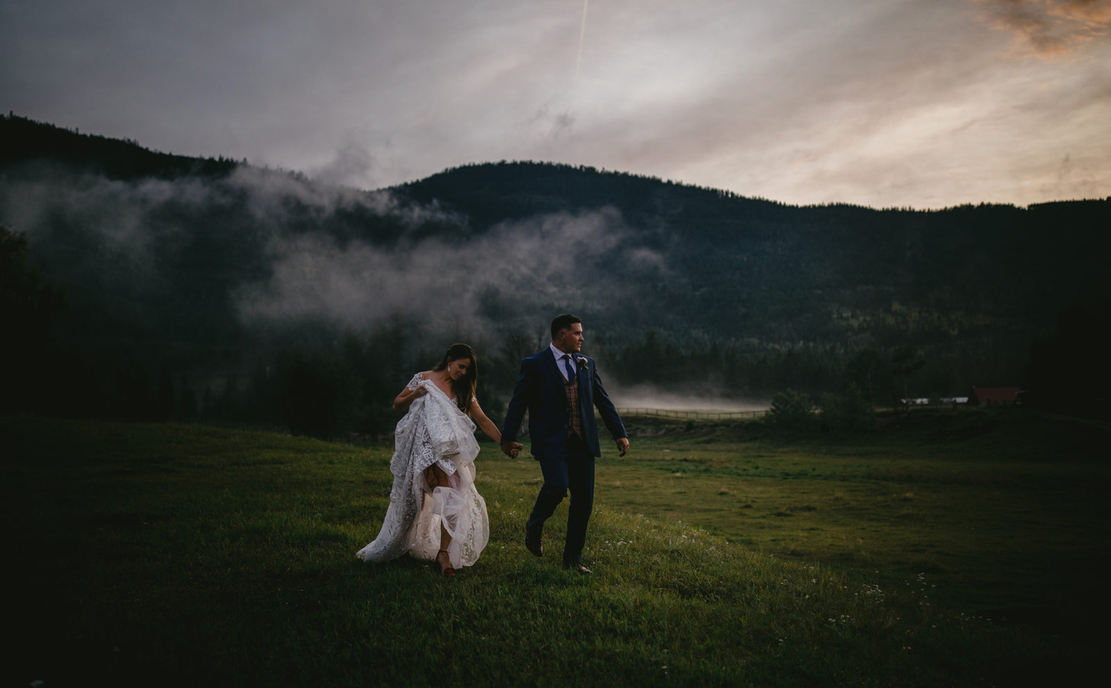 Geoff and Katherine . Invermere Wedding Photographer